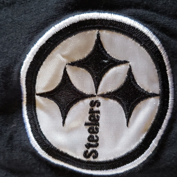 Nike Pittsburgh Steelers Long Sleeve Raised Stitched Lettering TShirt Size Small - Picture 7 of 8